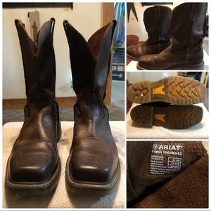 rambler steel toe work boot